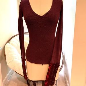 Free People V-Neck Sweater